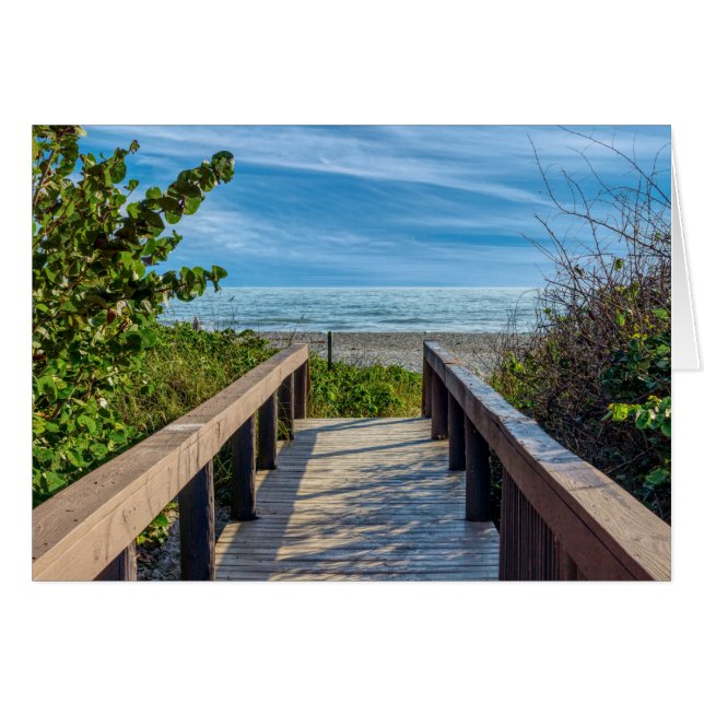 Cartão À Praia (Frente Horizontal)