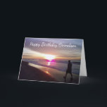 CARTÃO *A PRAIA DE ANIVERSÁRIO DO GRANDSON* E AMO-O<br><div class="desc">Este cartão é tão bonito e cheio de alegria para aquela Pessoa de Aniversário na Sua Vida!  OBRIGADOS para passar por 1 das minhas 8 lojas!!! Este é Myrtle Beach,  a propósito!</div>