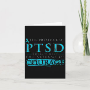 Cartão A Presença De Ptsd Não Significa A Ausência (no V
