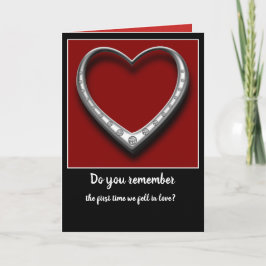 Cartão A primeira vez que nos apaixonamos pela carta