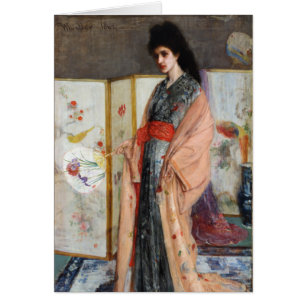 Cartão A princesa da terra da porcelana