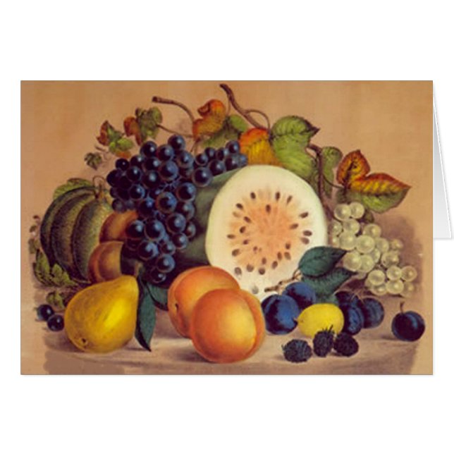 Cartão A recompensa do outono (Frente Horizontal)