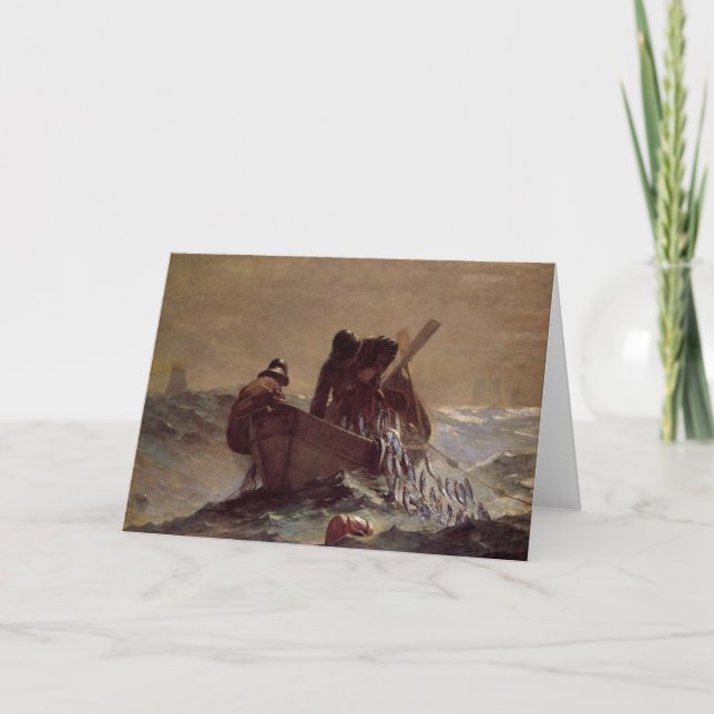 Cartão A rede de arenque (Frente)