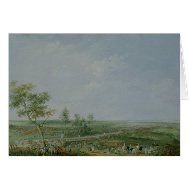 Cartão A rendição de Yorktown (Frente Horizontal)