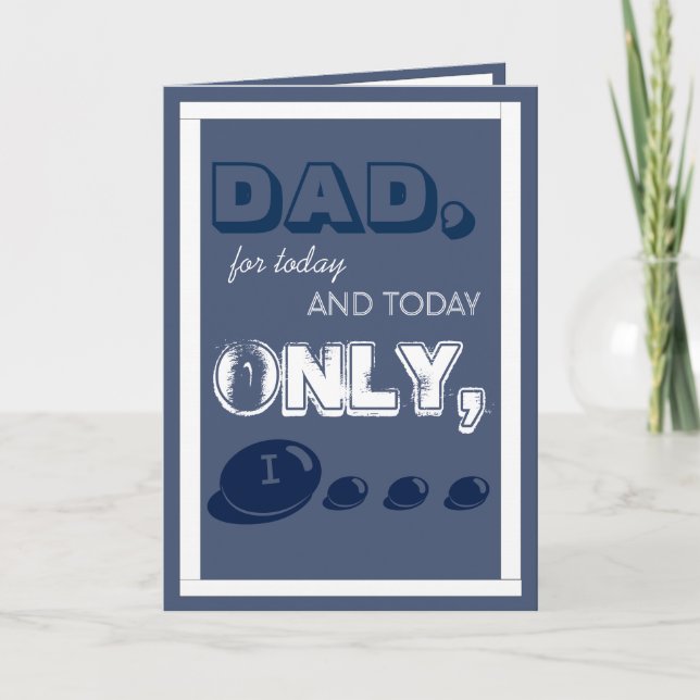 Cartão A resposta à pergunta antiga, temporariamente. (Frente)