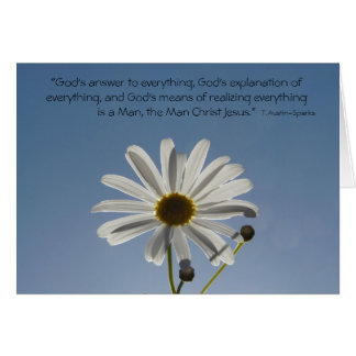 Cartão A resposta do deus