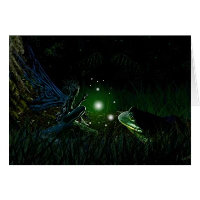 Cartão A reunião da meia-noite (Frente Horizontal)