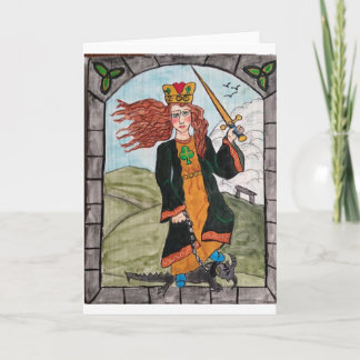 Cartão A rua Dymphna do Retablo criou por KK Hannegan