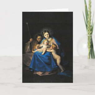 Cartão A Sagrada Família de Goya