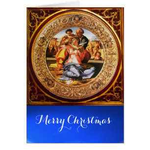 Cartão A Sagrada Família - O Doni Tondo