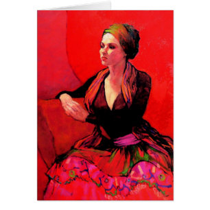 Cartão A saia aciganada