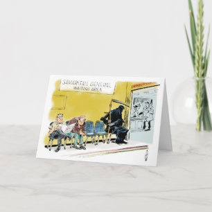 Cartão A Sala de Espera do Grim Reaper recebe um bom cart