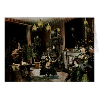 Cartão A sala de estar