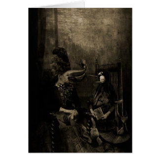 Cartão A sala de estar