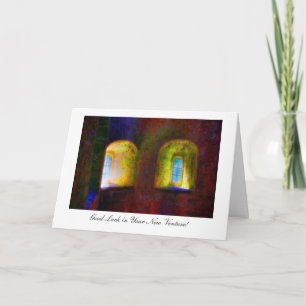 Cartão A sala na minha mente - Boa sorte na sua nova inic