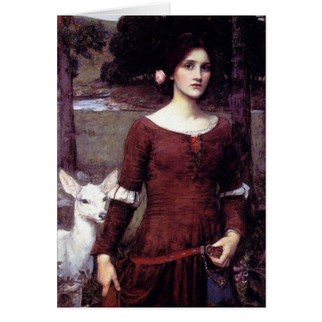 Cartão A senhora Clare (Frente)