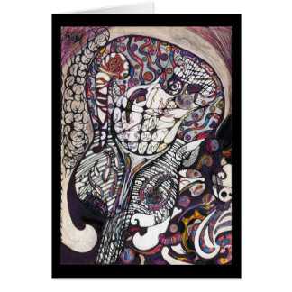 CARTÃO A SENHORA DE BOUFFONT