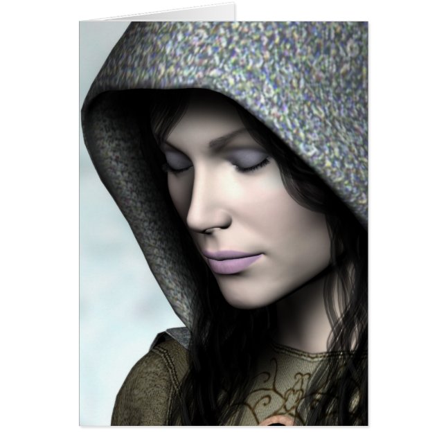 Cartão A senhora do norte (Frente)