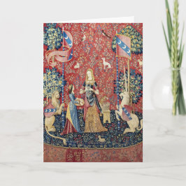 Cartão A Senhora e o Unicórnio, Cheiro