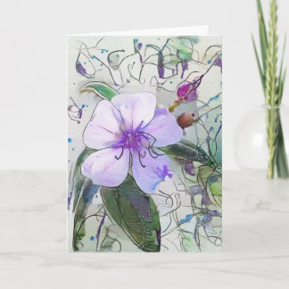 Cartão A Série Esbatida - Roxo