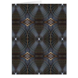 Cartão A simetria de Oculus do panteão telhou o teste