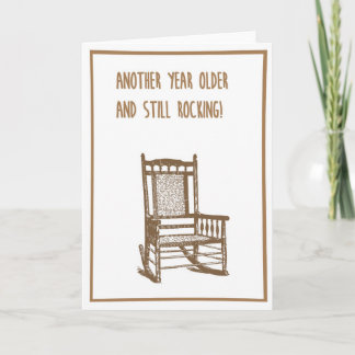 Cartão a slightly sarcastic birthday card