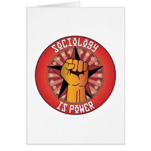 Cartão A Sociologia é poder