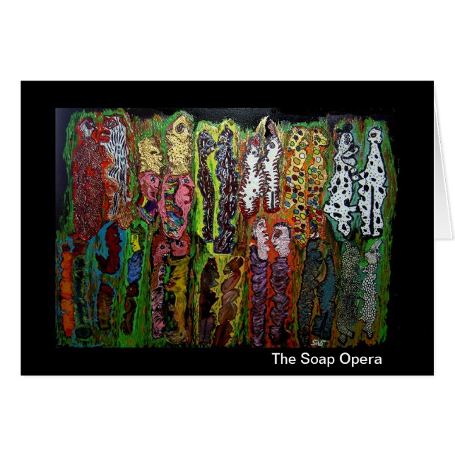 Cartão A telenovela (Frente Horizontal)