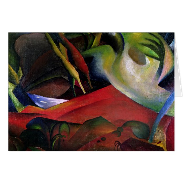 Cartão A tempestade, 1911 (Frente Horizontal)