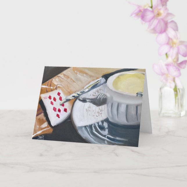 Cartão A Testemunha Gleaming (Orquídea)