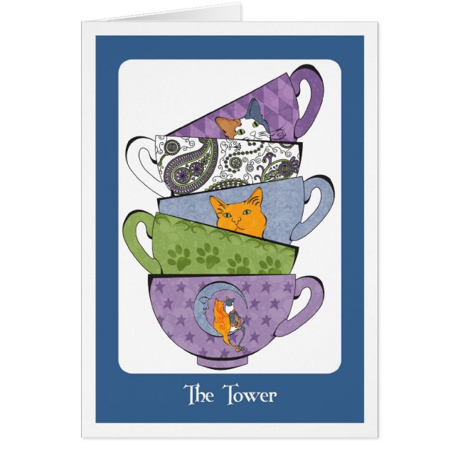 Cartão A torre (Frente)