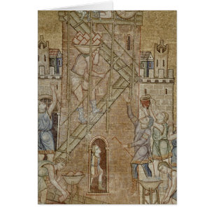 Cartão A torre de Babel, do vestíbulo