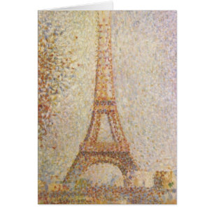 Cartão A torre Eiffel