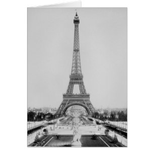 Cartão A torre Eiffel 2
