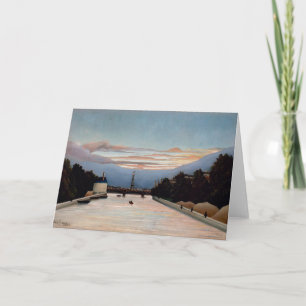 Cartão A Torre Eiffel   Henri Rousseau