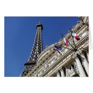 Cartão A torre Eiffel, Paris