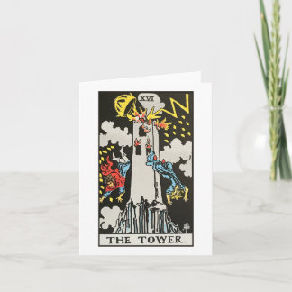 Cartão A Torre - Rider Waite Smith tarot