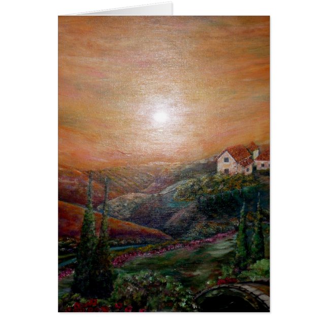 Cartão A Toscana do Savy (Frente)