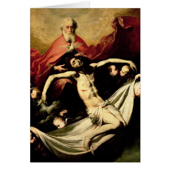 Cartão A trindade, c.1635 (Frente)