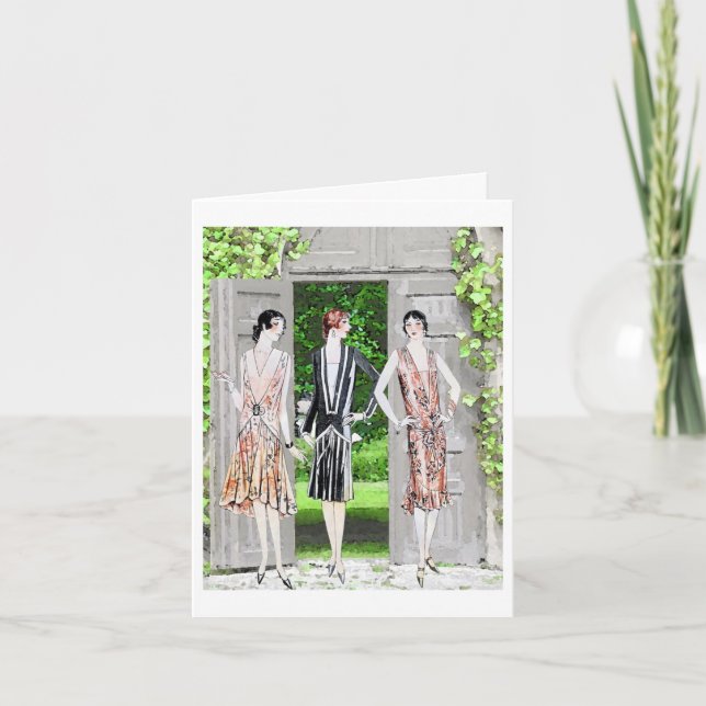 Cartão A Trio Entrance (Frente)