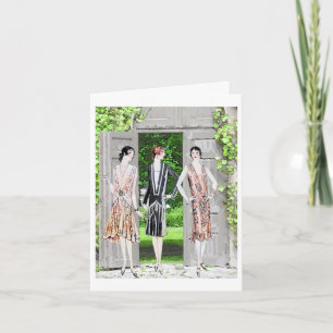 Cartão A Trio Entrance