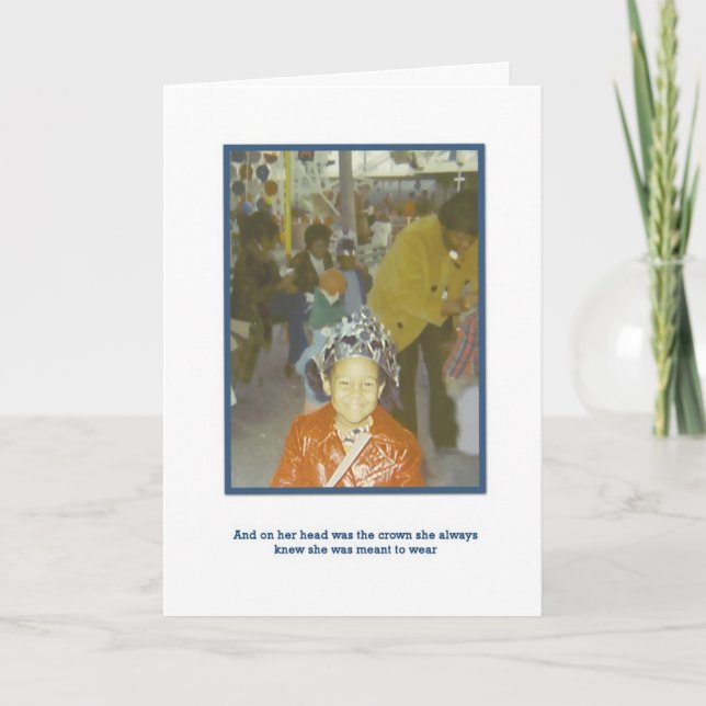 Cartão A True Queen (Frente)