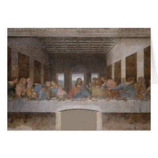 Cartão A última ceia (1495-1498)