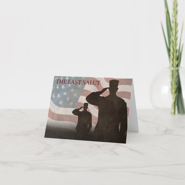 CARTÃO A ÚLTIMA VINTAGEM DE SALUTO (Frente)