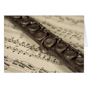 Cartão A Velha Flauta