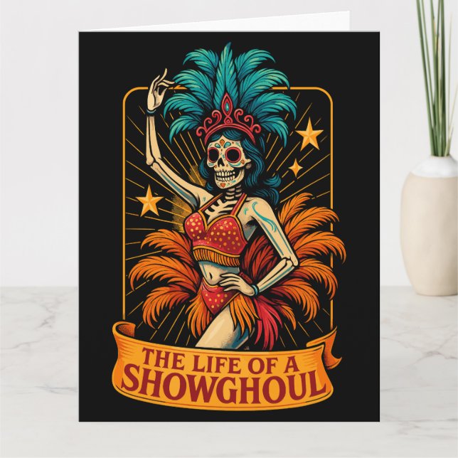 Cartão A Vida de um Showghoul (Frente)