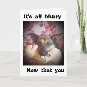 CARTÃO A VIDA É **BLURRY** AGORA QUE "VOCÊ SE FOI!"