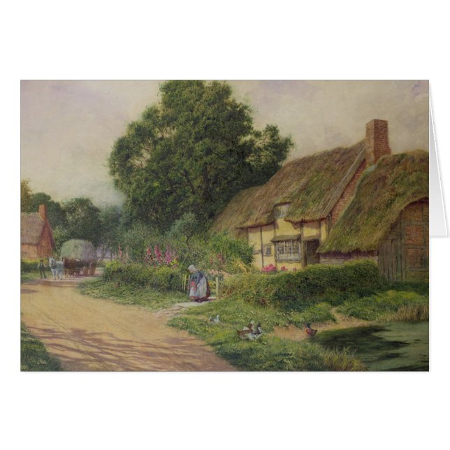 Cartão A vinda do Haycart (Frente Horizontal)