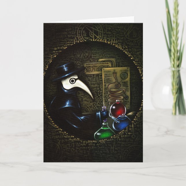 Cartão "A Vingança do Alquimista" (Frente)