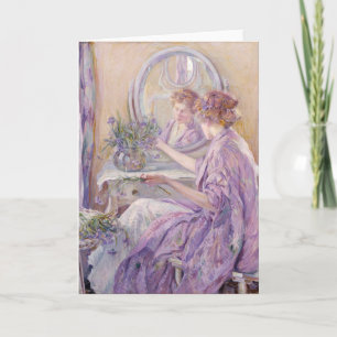 Cartão A Violet Kimono Robert Reid